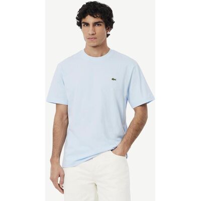 T-shirt Lacoste Classic manches courtes bleu clair - XL - Publicité T-shirt Lacoste Classic manches courtes bleu clair - XL - Publicité