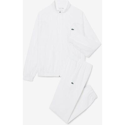 Survêtement Lacoste Tennis déperlant blanc pur - S - Publicité Survêtement Lacoste Tennis déperlant blanc pur - S - Publicité