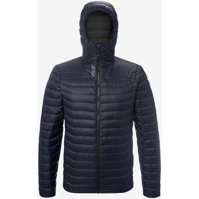 Veste à capuche Millet Evole Light 700 HD noir bleu électrique - L - Publicité Veste à capuche Millet Evole Light 700 HD noir bleu électrique - L - Publicité