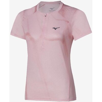 T-shirt Mizuno Trail Graphic manches courtes rose pastel femme - L - Publicité T-shirt Mizuno Trail Graphic manches courtes rose pastel femme - L - Publicité