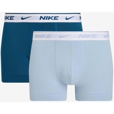 Boxer Nike Trunk bleu blanc 2 unités - M - Publicité Boxer Nike Trunk bleu blanc 2 unités - M - Publicité