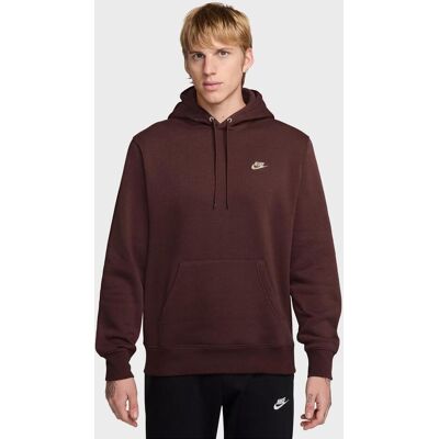 Sweat à capuche Nike Club Fleece marron foncé - L - Publicité Sweat à capuche Nike Club Fleece marron foncé - L - Publicité