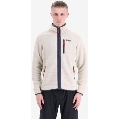 Polaire Patagonia Retro Pile Full Zip blanc bleu - M - Publicité Polaire Patagonia Retro Pile Full Zip blanc bleu - M - Publicité