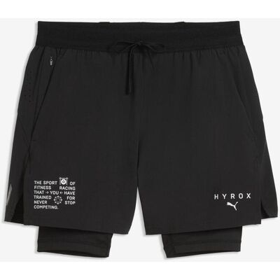 Short Puma x HYROX 2in1 PWRMODE noir - S - Publicité Short Puma x HYROX 2in1 PWRMODE noir - S - Publicité