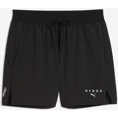 Short Puma x HYROX PWRMODE 5" noir - L - Publicité Short Puma x HYROX PWRMODE 5" noir - L - Publicité