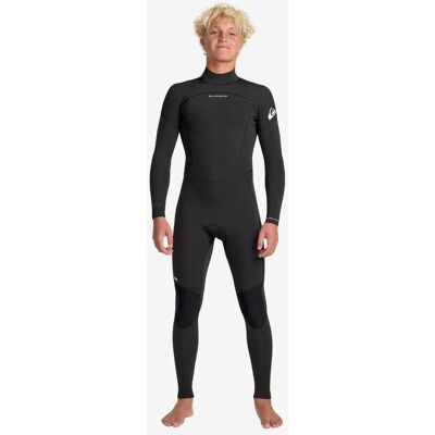 Combinaison en néoprène Quiksilver Prologue+ 4/3mm noir blanc - S - Publicité Combinaison en néoprène Quiksilver Prologue+ 4/3mm noir blanc - S - Publicité