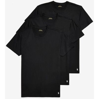 T-shirt Ralph Lauren Slim Fit manches courtes noir pur (3 unités) - XXL - Publicité T-shirt Ralph Lauren Slim Fit manches courtes noir pur (3 unités) - XXL - Publicité
