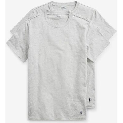 T-shirt Ralph Lauren Classic Undershirt à manches courtes grise 2 unités - XL - Publicité T-shirt Ralph Lauren Classic Undershirt à manches courtes grise 2 unités - XL - Publicité