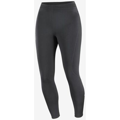 Collant long Salomon SHAKEout Core Regular noir femme - XS - Publicité Collant long Salomon SHAKEout Core Regular noir femme - XS - Publicité