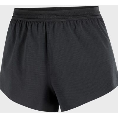 Short Salomon Sense Aero Split 3" noir femme - XS - Publicité Short Salomon Sense Aero Split 3" noir femme - XS - Publicité