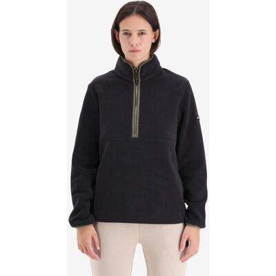 Polaire Superdry Estate Half Zip noir femme - XL - Publicité Polaire Superdry Estate Half Zip noir femme - XL - Publicité