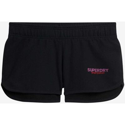 Pantalon court Superdry Sportswear Logo Racer noir rose rouge femme. - XS - Publicité Pantalon court Superdry Sportswear Logo Racer noir rose rouge femme. - XS - Publicité