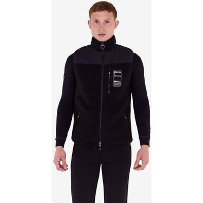 Gilet Santini Ovis noir absolu - Coupe Classic - L - Publicité Gilet Santini Ovis noir absolu - Coupe Classic - L - Publicité
