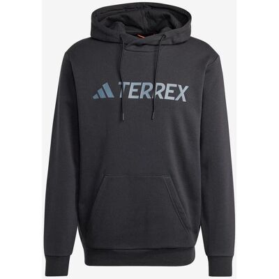 Sweat à capuche adidas Terrex Multi Large Logo noir pur bleu - L - Publicité Sweat à capuche adidas Terrex Multi Large Logo noir pur bleu - L - Publicité