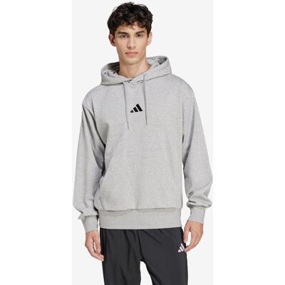 Sweat à capuche adidas Essentials Feelcozy Fleece gris noir - S - Publicité Sweat à capuche adidas Essentials Feelcozy Fleece gris noir - S - Publicité