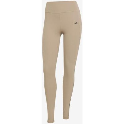 Collant long adidas Optime 3-Stripe beige noir femme - S - Publicité Collant long adidas Optime 3-Stripe beige noir femme - S - Publicité