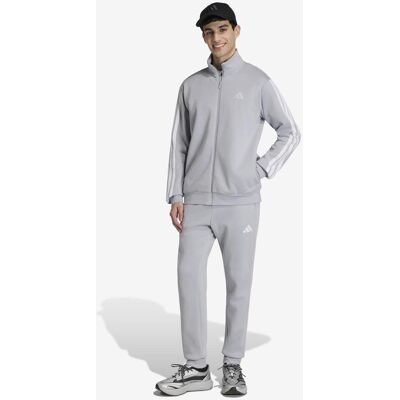 Survêtement adidas Sportswear Basic 3-Stripes Tricot gris - L - Publicité Survêtement adidas Sportswear Basic 3-Stripes Tricot gris - L - Publicité