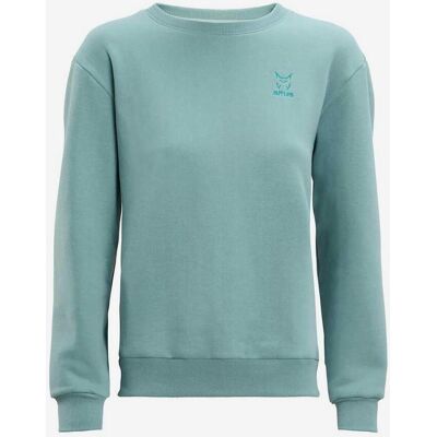 Sweatshirt Altus Luxor vert eau femme - Pull - Publicité Sweatshirt Altus Luxor vert eau femme - Pull - Publicité