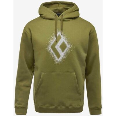 Sweatshirt à capuche Black Diamond Chalked Up 2.0 vert foncé blanc - S - Publicité Sweatshirt à capuche Black Diamond Chalked Up 2.0 vert foncé blanc - S - Publicité