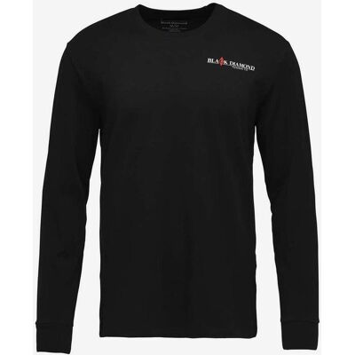 T-shirt Black Diamond Heritage Wordmark manches longues noir - M - Publicité T-shirt Black Diamond Heritage Wordmark manches longues noir - M - Publicité
