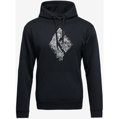 Sweat à capuche Black Diamond Engineered Diamond noir - XL - Publicité Sweat à capuche Black Diamond Engineered Diamond noir - XL - Publicité