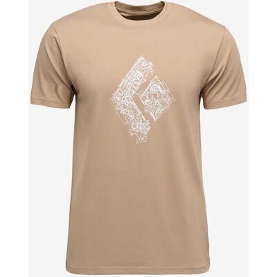 T-shirt Black Diamond Engineered Diamond manches courtes beige - L - Publicité T-shirt Black Diamond Engineered Diamond manches courtes beige - L - Publicité
