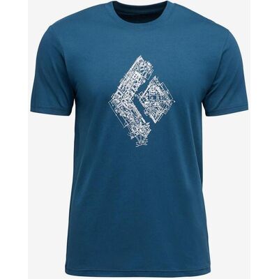 T-shirt Black Diamond Engineered Diamond manches courtes bleu intense - XS - Publicité T-shirt Black Diamond Engineered Diamond manches courtes bleu intense - XS - Publicité