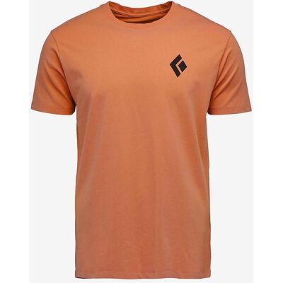 T-shirt Black Diamond Equipment For Alpinist manches courtes orange brique - XL - Publicité T-shirt Black Diamond Equipment For Alpinist manches courtes orange brique - XL - Publicité