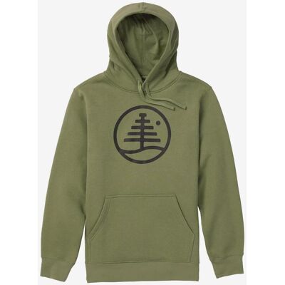 Sweat à capuche Burton Family Tree vert forêt femme - L - Publicité Sweat à capuche Burton Family Tree vert forêt femme - L - Publicité