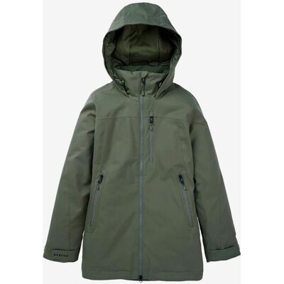 Veste à capuche Burton Lelah 2L vert forêt femme - M - Publicité Veste à capuche Burton Lelah 2L vert forêt femme - M - Publicité