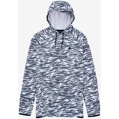 Sweat à capuche Burton Crown Weatherproof Pullover blanc zèbre - S - Publicité Sweat à capuche Burton Crown Weatherproof Pullover blanc zèbre - S - Publicité
