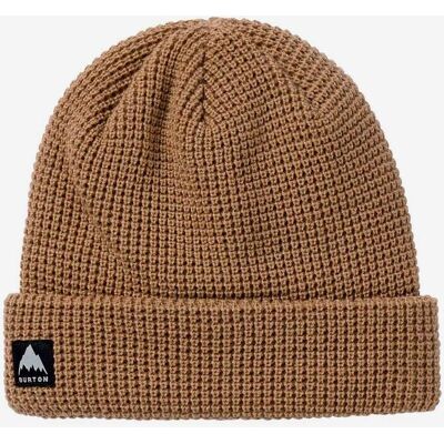 Bonnet Burton Waffle marron beige - Publicité Bonnet Burton Waffle marron beige - Publicité