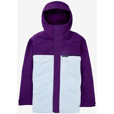 Veste à capuche Burton Covert 2.0 2L violet blanc - L - Publicité Veste à capuche Burton Covert 2.0 2L violet blanc - L - Publicité
