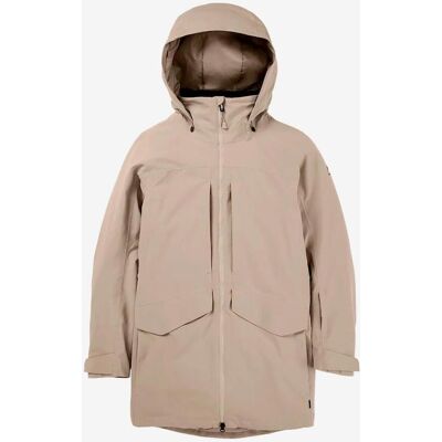 Burton Prowess 2.0 2L Veste à Capuche Brun Clair - Veste - Publicité Burton Prowess 2.0 2L Veste à Capuche Brun Clair - Veste - Publicité
