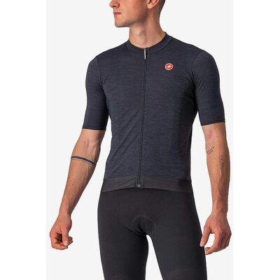 Maillot Castelli Essenza à manches courtes - Bleu / S - Publicité Maillot Castelli Essenza à manches courtes - Bleu / S - Publicité