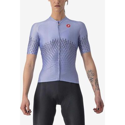 Maillot Castelli Aero Pro Rosso Corsa manche courte violet bleu femme - L - Publicité Maillot Castelli Aero Pro Rosso Corsa manche courte violet bleu femme - L - Publicité