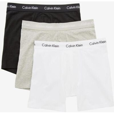 Boxer Calvin Klein Stretch noir gris blanc (3 unités) - S - Publicité Boxer Calvin Klein Stretch noir gris blanc (3 unités) - S - Publicité