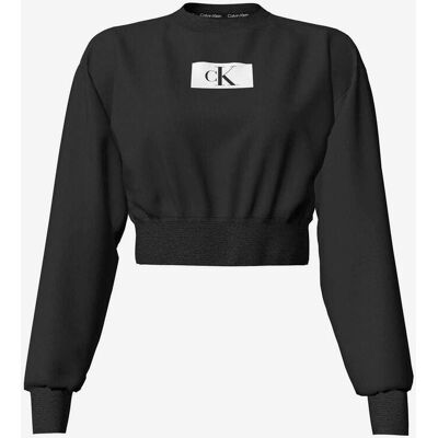 Sweatshirt Calvin Klein Home CK96 noir blanc femme - L - Publicité Sweatshirt Calvin Klein Home CK96 noir blanc femme - L - Publicité