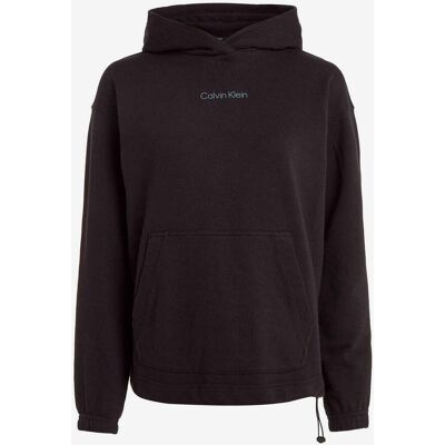 Sweatshirt à capuche Calvin Klein Fleece Middle Small Logo noir femme - L - Publicité Sweatshirt à capuche Calvin Klein Fleece Middle Small Logo noir femme - L - Publicité