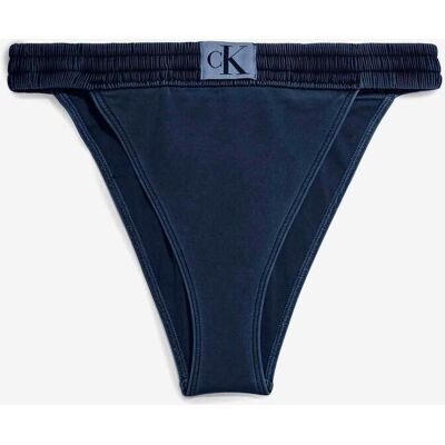 Bas de bikini Calvin Klein High Leg CK Authentic bleu délavé femme - XS - Publicité Bas de bikini Calvin Klein High Leg CK Authentic bleu délavé femme - XS - Publicité