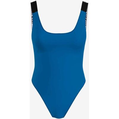 Maillot de bain Calvin Klein Scoop Back Intense Power bleu électrique noir femme - XS - Publicité Maillot de bain Calvin Klein Scoop Back Intense Power bleu électrique noir femme - XS - Publicité