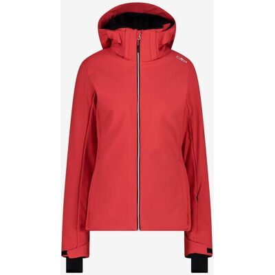 Veste softshell de ski CMP pour femme - Rouge brillant - Publicité Veste softshell de ski CMP pour femme - Rouge brillant - Publicité