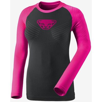 T-shirt Dynafit Speed Dryarn manche longue noir rose fort femme - S - Publicité T-shirt Dynafit Speed Dryarn manche longue noir rose fort femme - S - Publicité