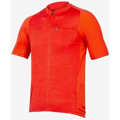 Maillot de cyclisme à manches courtes Paprika Reiver Endura - Maillots - Hommes - Publicité Maillot de cyclisme à manches courtes Paprika Reiver Endura - Maillots - Hommes - Publicité