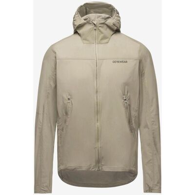 Veste coupe-vent beige GOREWEAR Fernflow - XL - Publicité Veste coupe-vent beige GOREWEAR Fernflow - XL - Publicité