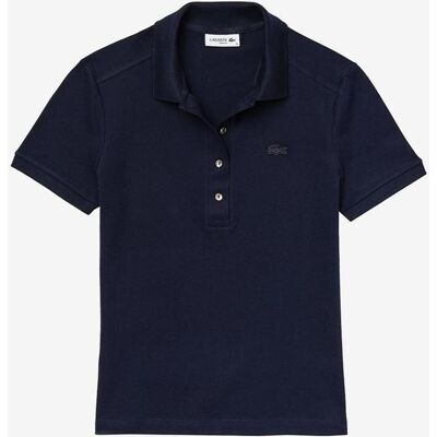 Polo Lacoste Sportswear manche courte bleu marine femme - 34 - Publicité Polo Lacoste Sportswear manche courte bleu marine femme - 34 - Publicité