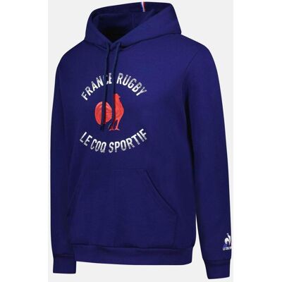 Sweatshirt à capuche Le Coq Sportif Fanwear n1 bleu marine enfant - 8 - Publicité Sweatshirt à capuche Le Coq Sportif Fanwear n1 bleu marine enfant - 8 - Publicité