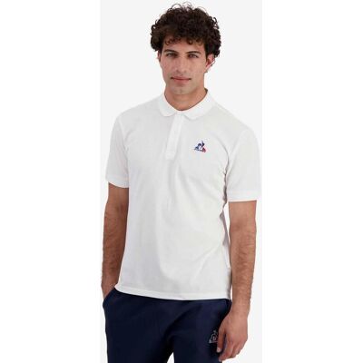 Polo Le Coq Sportif Essentiels Nº1 manche courte blanc pur - XL - Publicité Polo Le Coq Sportif Essentiels Nº1 manche courte blanc pur - XL - Publicité