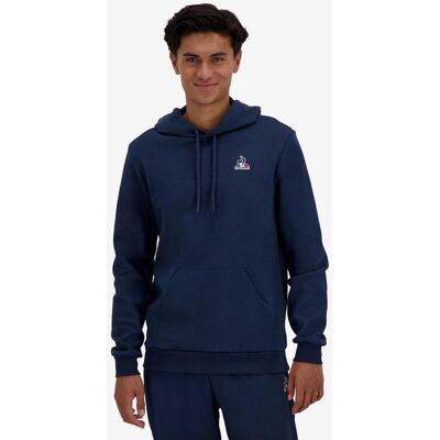 Sweat à capuche Le Coq Sportif Essentiels Nº1 bleu - S - Publicité Sweat à capuche Le Coq Sportif Essentiels Nº1 bleu - S - Publicité