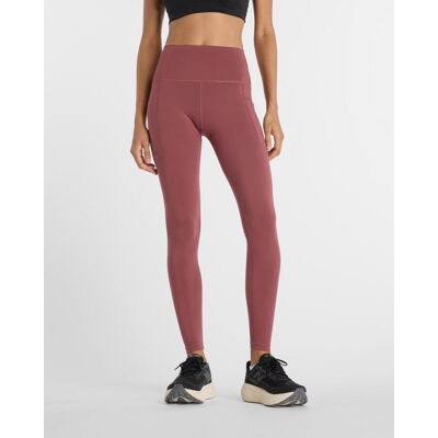 Legging long New Balance Sleek Pocket High Rise rose femme - S - Publicité Legging long New Balance Sleek Pocket High Rise rose femme - S - Publicité